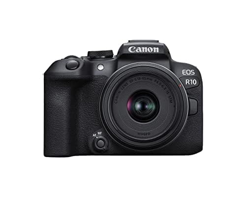 Amazon.com : Canon EOS R10 Mirrorless Camera w/RF-S18-45mm f/4.5